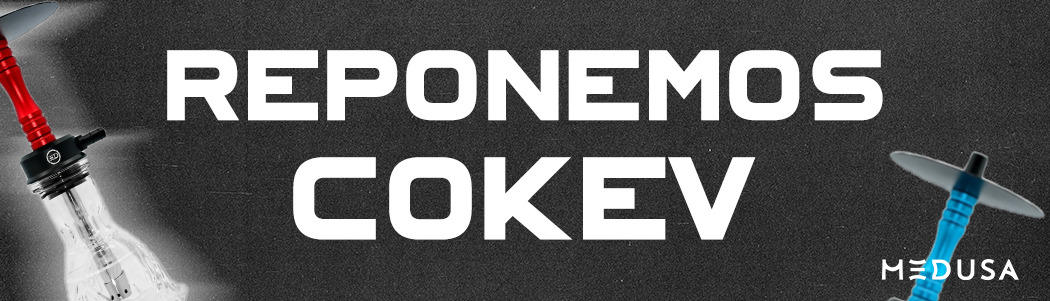 Cachimba Medusa Cokev: reposición de la mini shisha más versátil