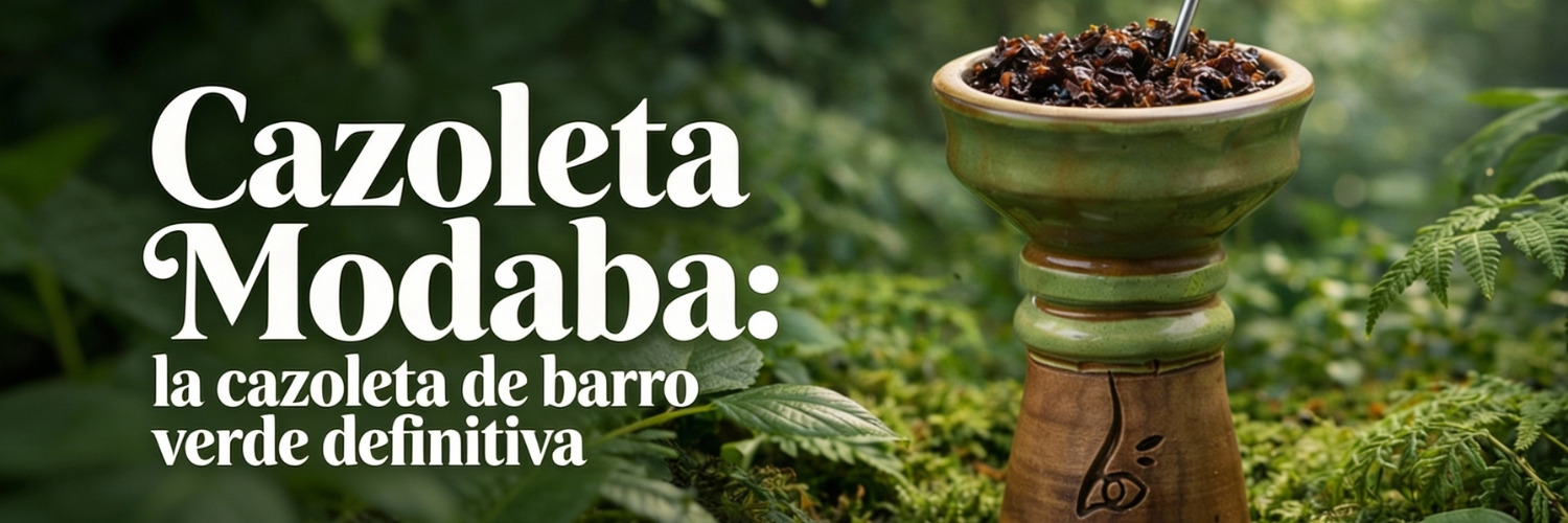 MODABA: La cazoleta de barro verde definitiva 🍃